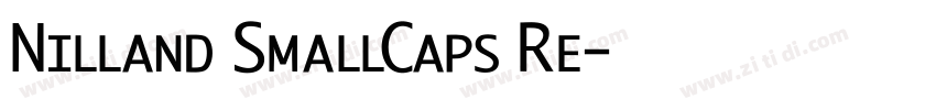 Nilland SmallCaps Re字体转换
